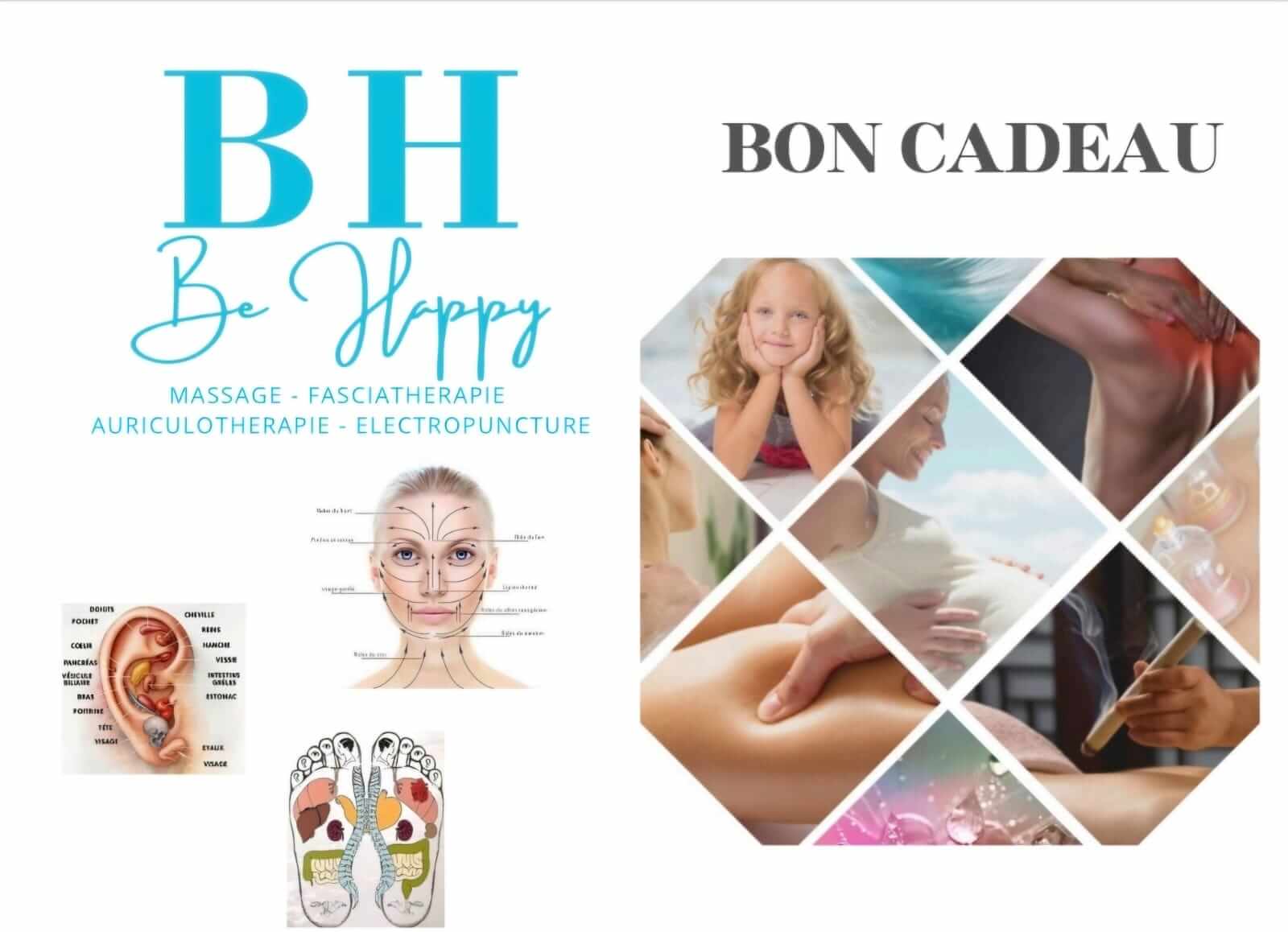 Bon Cadeau pour une prestation de Be Happy Massage